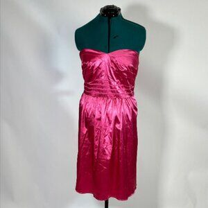 Torrid Hot Pink Satin Mini Dress